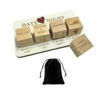 NyxSeat Ensemble de cœurs : comprend 4 bases en forme de cœur à carreaux, 5 cubes en bois et un sac de rangement noir. Parfait pour les voyages, les cadeaux d'anniversaire, les souvenirs pour les