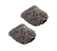 NyxSeat Lot de 2 Gants de Nettoyage de Voiture de Luxe, Serviettes en Microfibre Super Douces pour l'Entretien, Absorbantes