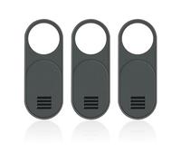 NyxSeat Lot de 3 couvercles de webcam, cache d'objectif, masque de confidentialité pour appareil photo, housse coulissante pour appareil photo, housse de caméra d'ordinateur portable, convient pour