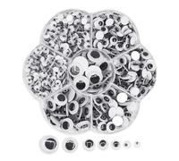 NyxSeat Lot de 700 yeux adhésifs - Accessoires de jouets d'animaux - Matériaux faits à la main pour enfants - Convient pour le bricolage, le scrapbooking