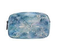 NYYYTTTEU Aquarelle Étoile De Mer des Neiges Trousse Élève Scolaire Sac à Crayons Poche Crayon Cosmétique Sac Grande Capacité pour Garçon Fille Ado