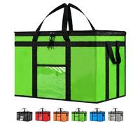 NZ home Sac de Livraison de Nourriture, Sac d'épicerie Isotherme réutilisable | Idéal pour Uber Eats, Instacart, Doordash, Grubhub, camarades de Poste, (Lot de 1)