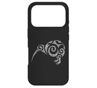 NZ Kiwi Maori Word Art Aotearoa Tribal Bird Icône Nouvelle-Zélande Coque pour iPhone 17 Pro