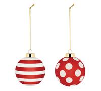 NZ04SET2 Ensemble de boules de Noël Delight Alessi OFFRE SPECIALE - 8003299489268