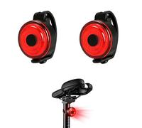 NZBCGTWD 2 Pièces Feu Arrière de Vélo pour Fly CF 2018-2026, Lumiere Velo Arriere 3 Modes Etanche Éclairage Arrière de Vélo USB-C Rechargeable