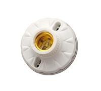 NZBZKKNBCP Douille de Lampe E27, Douille d'ampoule résistante for Hautes températures, Douille d'ampoule en céramique, Base de Lampe Pied de Lampe(10mm)