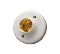 NZBZKKNBCP Douille de Lampe E27, Douille d'ampoule résistante for Hautes températures, Douille d'ampoule en céramique, Base de Lampe Pied de Lampe(80mm)