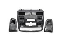 NZBZKKNBCP Grille de ventilation centrale gauche/droite for Mercedes Benz Vito Viano W636 W639 (2004-2015) Clip pour climatiseur de voiture(Model B 3PCS Set)