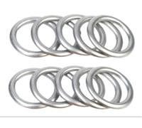 NZBZKKNBCP Joint De Vidange D'huile Carter Moteur Voiture Convient For Volkswagen Maiteng, Sprint, CC, Audi A4LA6L, Bouchon Transmission Joint automobile(Aluminum Gaskets)