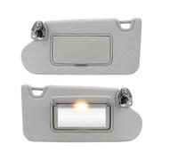 NZBZMBTTVF Pare-soleil de voiture adapté for Altima 2017 2013 2014 2015 2016 2018 Nissan for lumière 96401-3TA2A 96400-3TA2A pare-soleil côté conducteur passager Auto-Sonnenblende(Gray 1 Pair)