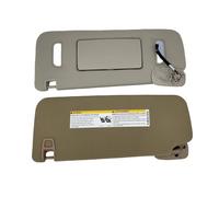 NZBZMBTTVF Pare-soleil de voiture for Chevrolet, for GMC Sierra Suburban Tahoe Yukon XL for Cadillac Escalade 2007-2014 22850306 22850307 22850308 Auto-Sonnenblende(Beige 1 Pair 2pcs)