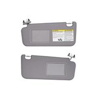 NZBZMBTTVF Pare-soleil de voiture for Toyota RAV4 2006 2007 2008 2009 2010 2011 2012 2013 Beige Gris Gauche Droite Côté Conducteur Côté Passager Auto-Sonnenblende(Grey 1 Pair)