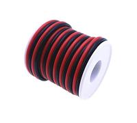 NZBZMBTTVF Terrasse double supplémentaire de haute qualité 2 4AWG 22 20 18 16 14 1 Câble de silicone de résistance for haute température de 2AWG Fils et câbles(10M_20 AWG)