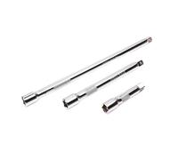 NZBZTANNAP Lot de 3 barres d'extension - 9 pièces - Douilles 1/4", 3/8" et 1/2" (3 pièces 3-8)