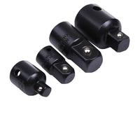 NZBZTANNAP Lot de 4 adaptateurs de douille 1/4 3/8 1/2 - Réducteur d'impact d'air ouille - Outils à main - Outils de réparation (argent)