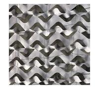 NZBZTUKUWP Filet De Camouflage Gris Uni, Renforcé pour Offrir Une Protection Solaire, Muni De Cordons en Maille De Nylon Et d'une Bande De Renfort sur Les Bords(5.0 * 9.0m)