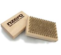 NZERO Brosse en CRIN de Cheval pour l’Entretien des Skis et Planches de Snowboard, 12 x 8 cm