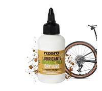 NZERO DRY Lube 100 ml Lubrifiant chaîne à base d’ingrédients naturels, propre, ne retient pas la poussière, longue durée