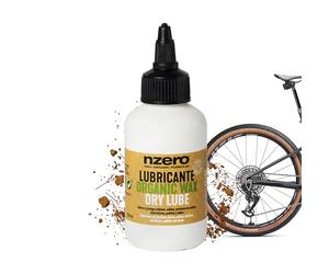 NZERO DRY Lube 100 ml Lubrifiant chaîne à base d’ingrédients naturels, propre, ne retient pas la poussière, longue durée