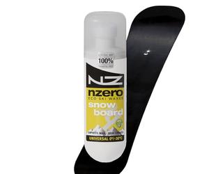NZEROWAX Cire Liquide Organique pour Snowboard - Convient pour Toutes Les Conditions de Neige - 100% d'origine végétale - Durable et écologique - 100 ML