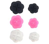 Nzexlyva Lot de 6 pinces pour vêtements de femme, pinces à dos pour chemise et robe pour éviter les écarts, pince à ceinture cachée pour chemisier et haut (3 couleurs, 2 tailles)