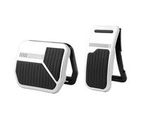 NZGZLMMETK Pédale Frein Voiture pour Tesla pour Modèle Y 3 2023 Couvre-pédales Pédale D'accélérateur Pédale Frein Couvre-pédale(White)