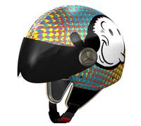 NZI 490021G575 Vintage II Blisscross Casque de Moto, Illustration Olive Oyl, Taille : M