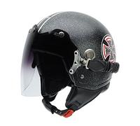 NZI Casque de Moto Tonup Visor Graphics, Iron Cross, 54
