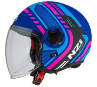 NZI Casque moto Ringway 2 Duo Connected Blue / Pink / Blue Matt XXL