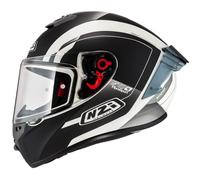 NZI Casque moto Trendy 3 Stream Elegance White / Black XS