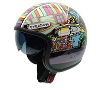 NZI Casque Ouvert, Multicolore, Taille M