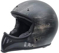 NZI MAD Carbon Casque de Moto, Oxydé noir mat, Taille Petit