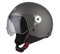Nzi - Nzi - Casque Moto, Scooter Demi-jet - Vintage 3 - Anthracite Mat L