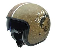 NZI Rolling Casque de Moto, Illustration de Betty Boop, 54