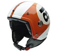 NZI Tonup Graphics Casque de Moto, Boule de Billard, 54