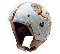 NZI tonup Graphics casque de moto (fille JOLIE, xx-pequeña)