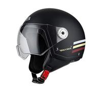 NZI Vintage 3 Casque sans Genre, triband Black&Burgundy, XS