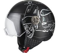 NZI Zeta 2 Casque Ouvert MiniJet Mixte, B-Vespa Turia, M