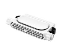 Nzj77 Ventilateur de voiture à angle réglable avec batterie rechargeable 3000 mAh pour circulateur d'air adapté pour les voyages, le camping, la conduite (A, 17,6 x 8,5 x 3,4 cm)