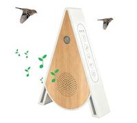 Nzkeuf Boîte à Détecteur de Mouvement, Boîte à Chants d'oiseaux avec Support Mural, Musique Relaxante et Détente, Lecteur de Chansons Apaisantes pour Adultes, Dormir, Détente, Travail, Spa