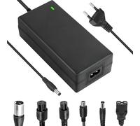 Nzkeuf Chargeur Trotinette Electrique, 42V 2A Chargeur Hoverboard avec 6 Connecteurs, Charge Rapide Hoverboard, Bici Equilibrata, Drifting Board, E-Bike