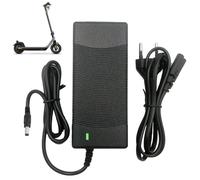 Nzkeuf Chargeur Trottinette électrique, 42V 2A Chargeur Hoverboard, Charge Rapide pour Hoverboard, Bici Equilibrata, Scooter électrique, E-Bike DC 5,5 x 2,5 MM