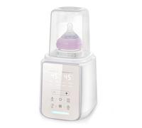 Nzkeuf Chauffe Biberon Nomade 8 en 1, Chauffe Biberon Portable avec écran Tactile et Minuterie, Stérilisation à Haute Température, Préserve Les Nutriments du Lait Maternel, Compatible Tous Biberons