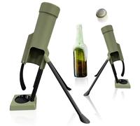 Nzkeuf Décapsuleur de Bière Amélioré, Mortier Ouvre-Bouteille, Décapsuleur de bière Mortar, Lance-grenades - Mortier pour Etagères et Bars, lanceur de capsules tactique
