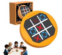 Nzkeuf Tic Tac Toe Bolt Game, 4 en 1 Morpion Electronique, Jeu De Tic Tac Toe Électronique, Console de Jeu de Puzzle Portable, Jeus de Voyage, Jeu de Société de Puzzle Cadeau pour Enfants Adultes