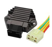 NZNVKCFL Redresseur De Moto, Régulateur De Tension, Chargeur avec Prise, pour SH150 2001-2004 VFR750 1990-1997 PC800 89-98 VTR1000 98-05 Voltage Regulator(clor2)