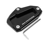 NZNVKCFL Support Béquille Moto pour Ducati pour Multistrada V4 S Sport 1A 2020-2023 Support Latéral Moto Agrandisseur Pied Plaque Béquille Couverture Coque(clor1)