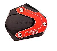 NZNVKCFL Support Béquille Moto pour Suzuki pour VStrom 1000 XT DL1000 2014-2019 2017 V-Strom 1050xt 2020 2021 2022 Béquille Moto Pied Latérale Extension(clor4)