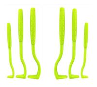 Nzoike 6 pièces Tire Tique,Produit Anti Tique, Accessoire Antiparasitaire Bonus Offert, Retire/Enlève/Attrape parasites, Lot de 3 Pinces pour Chat Chien Humain