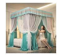 NZPOST Ciel de lit occultant de Luxe, Rideau de lit Anti-poussière et Coupe-Vent, moustiquaire décorative pour Chambre de Princesse